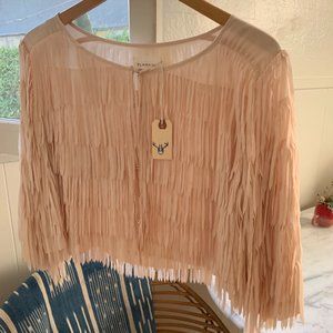 * New * FLANNEL Blush Jacket